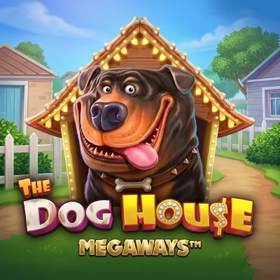 Dog House Megaways slot game tile in the Brango Casino slots lobby